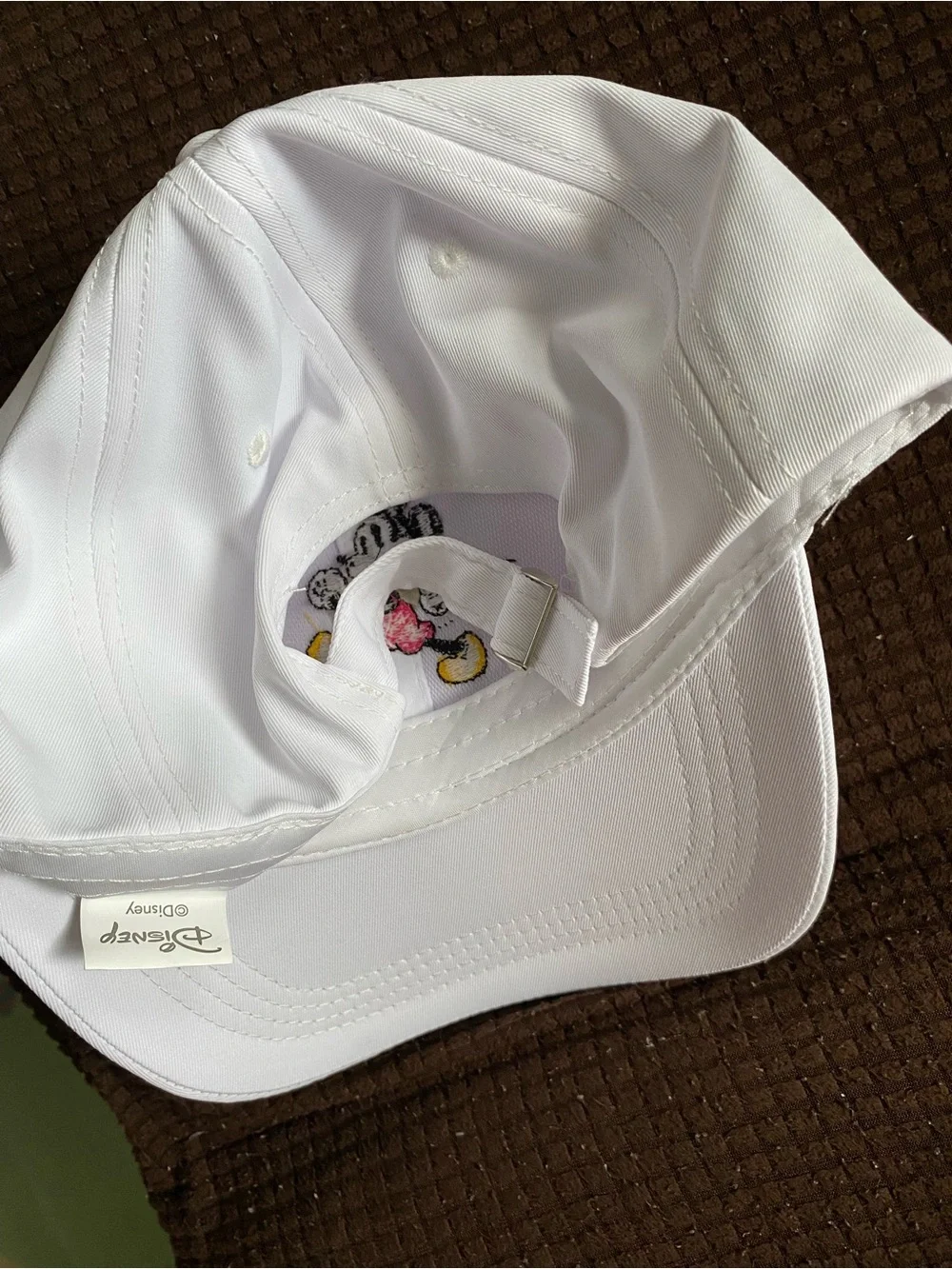 Kids or adults Cream Baseball Cap with Cartoon Bow Accent bundle of 2.